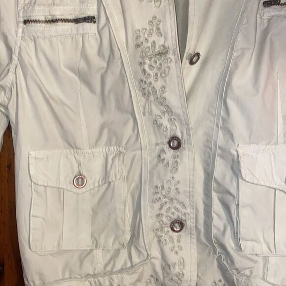 Da-Nang Embroidered Military Style Jacket Size Small - Picture 2 of 8